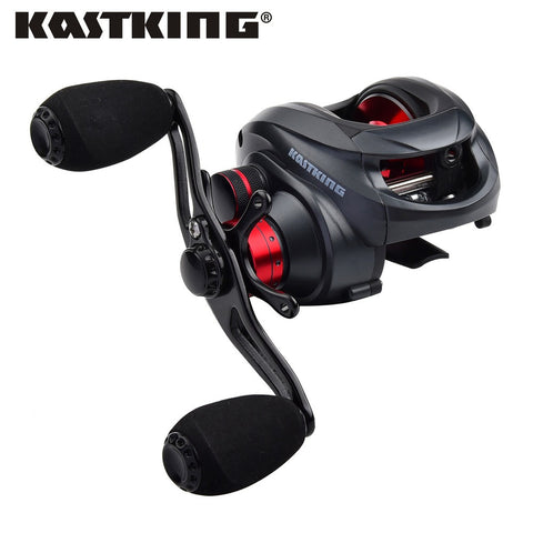 KastKing New Spartacus High Speed 6.3:1 Baitcasting Reel 10+1 BBs Drag Power 8KG/17.5lb Right Left Hand FIshing Reel