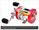 KastKing 2016 New Right Left Handed Fishing Baitcasting Reel Super Light 5.3:1 Metal Body Round Fishing Reel peaca wheel