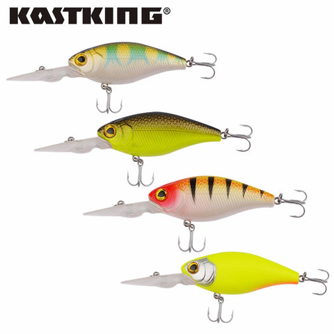 KastKing 2017 New Madbite 11cm 20g Hard Fishing Baits Swimbaits  5 Colors Floating Fishing Lures Deep Diving Crankbait