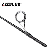 ALLBLUE Viking Spinning Rod UL/L 2 Tips 1.68m Ultralight 1/32-1/4oz 2-8LB Carbon Soft Fishing Rod pesca peche Fishing Tackle
