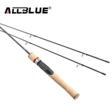ALLBLUE Viking Spinning Rod UL/L 2 Tips 1.68m Ultralight 1/32-1/4oz 2-8LB Carbon Soft Fishing Rod pesca peche Fishing Tackle
