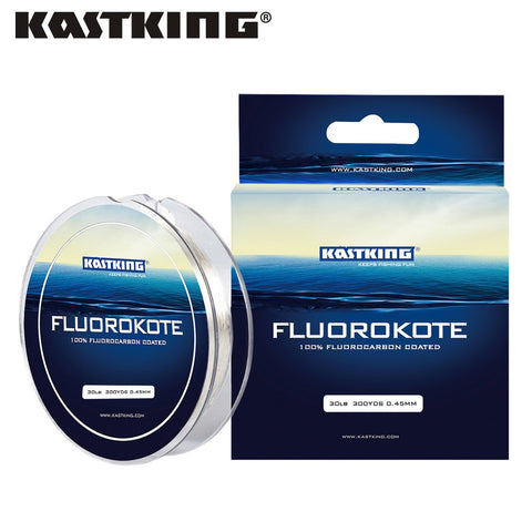 KastKing New 274M 0.18-0.48mm Fluorocarbon Fishing Line Clear White Super Strong Nylon Fishing Line 4-30LB Saltwater Fish Wire