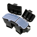 LEO Multifunctional  Fishing Box Portable Fishing Bait Tackle Box Storage Box Waist Carrier Lure Reel Holder Container