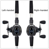 KastKing Assassin Dual Brakes System Full Carbon Body 7.5KG/16.5LB Drag 12BBs Super Light 163g 6.3:1 Baitcasting Fishing Reel
