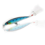 Simpleyi Retail fishing lures,assorted colors quality Minnow 90mm 8g,Tungsten ball bearking 2017 model crank bait
