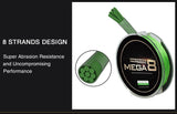 KastKing 300Yds/274M 0.14-0.45mm 8 Strands PE Braided Fishing Line Multifilament Fishing Line Green 20-80LB Saltwater Fish Wire